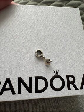 Pandora Silver Graduated Cap Dangle Charm